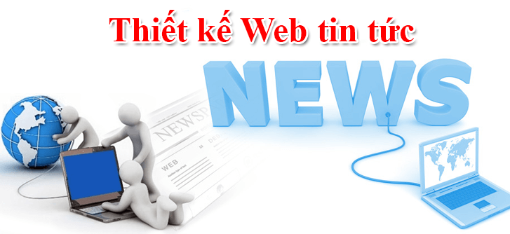 Thiết kế website tin tức.