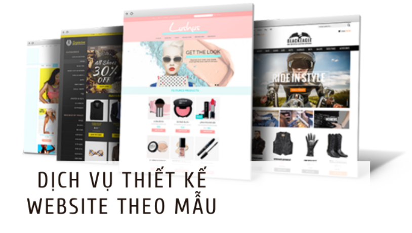 Thiết kế website theo mẫu