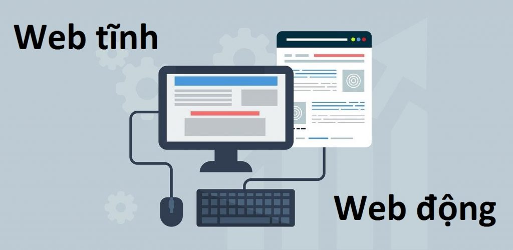 khác nhau web động và web tĩnh