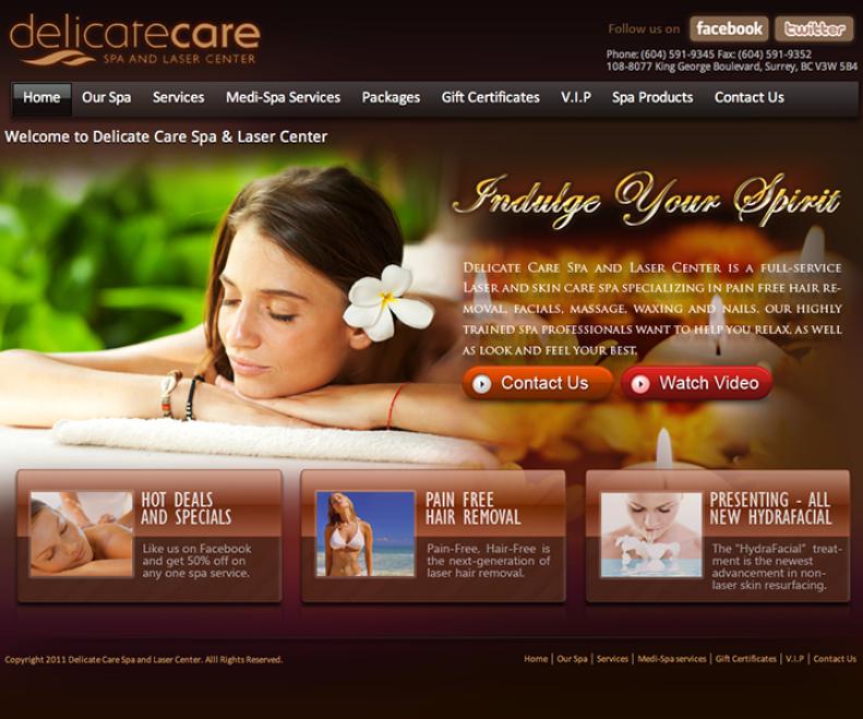 Lưu ý khi thiết kế website cho kinh doanh spa